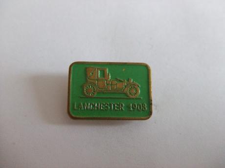 Lanchester 1908 oldtimer groen